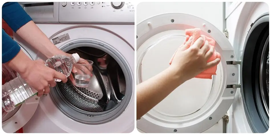 Cách vệ sinh máy giặt bằng giấm và baking soda