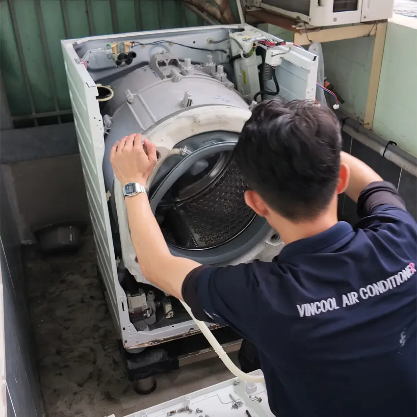 Sửa máy giặt quận 6 tại nhà có mặt nhanh trong 30 phút