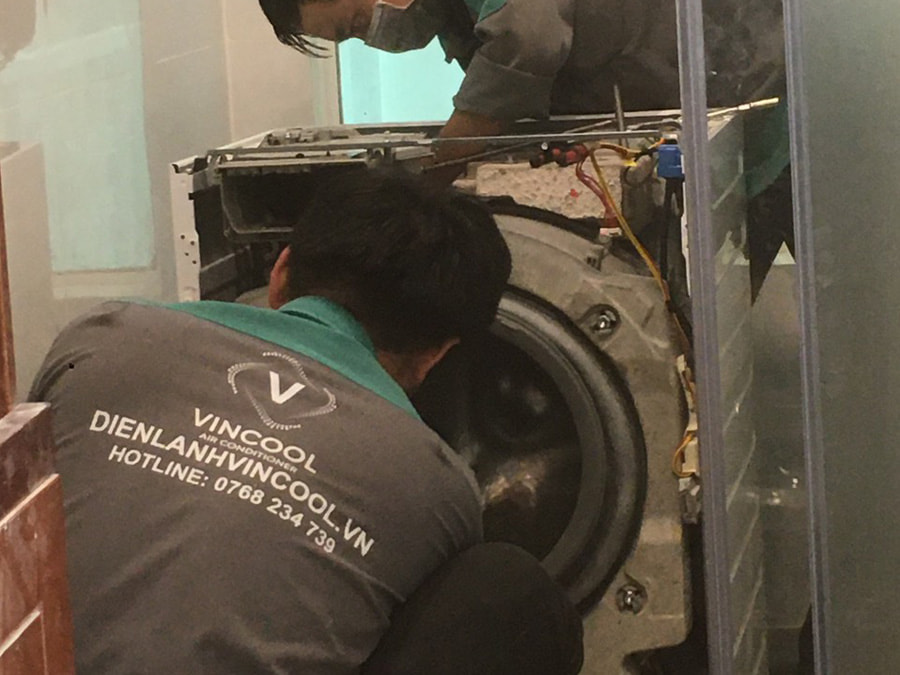 Điện lạnh VinCool sửa chữa các dòng máy giặt cửa trên và cửa trước của nhiều thương hiệu khác nhau