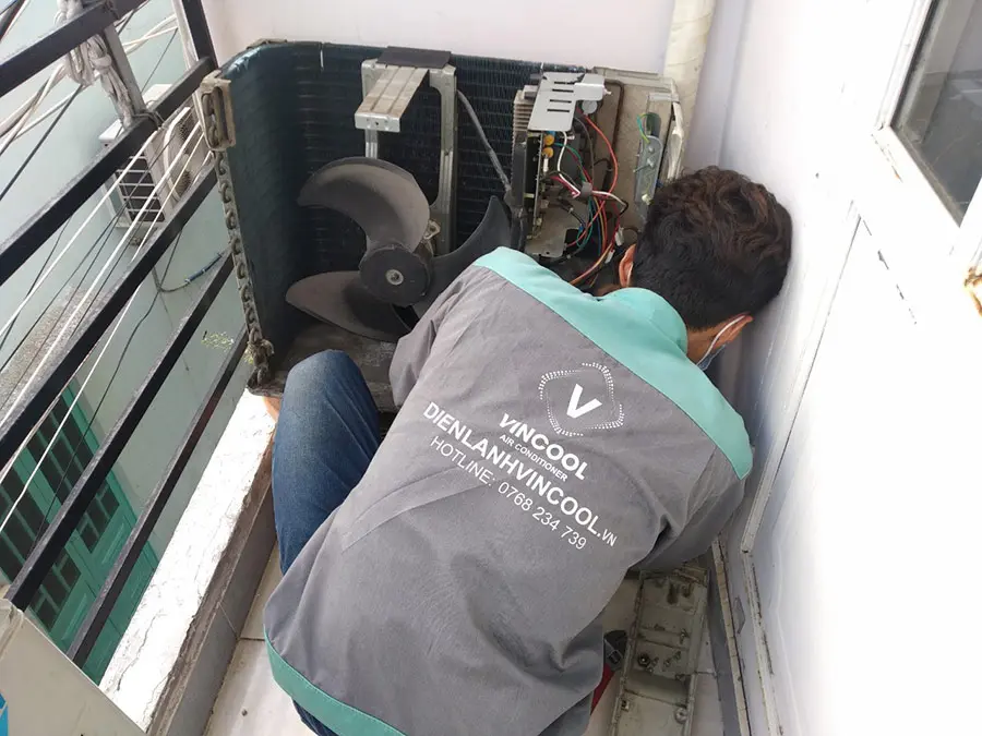 Vincool dịch vụ sửa máy lạnh chuyên nghiệp tại TPHCM