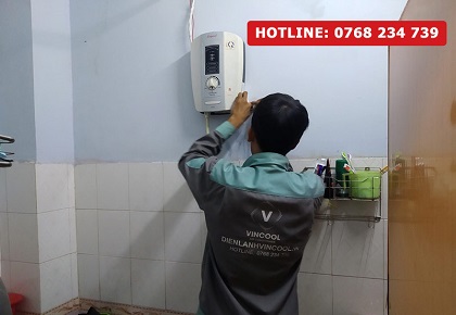 Quy trình sửa máy nước nóng quận Gò Vấp bàn giao trong ngày