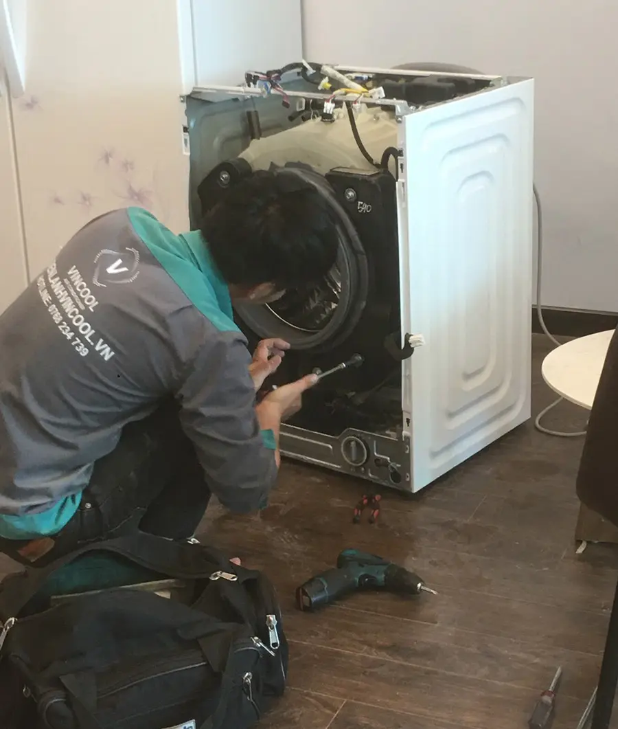 Hướng dẫn cách sửa máy giặt bị rung lắc mạnh