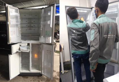 Tiện lợi tiết kiệm khi sửa tủ lạnh quận Phú Nhuận tại Điện Lạnh VinCool