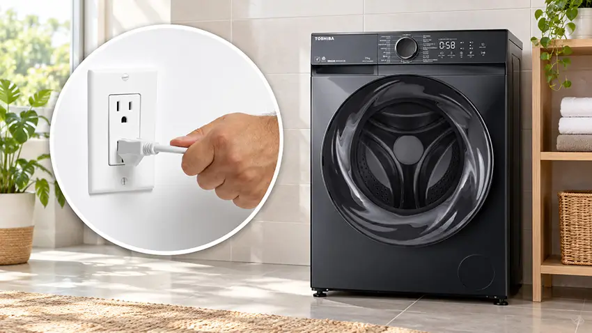 Kiểm tra nguồn điện và phích cắm