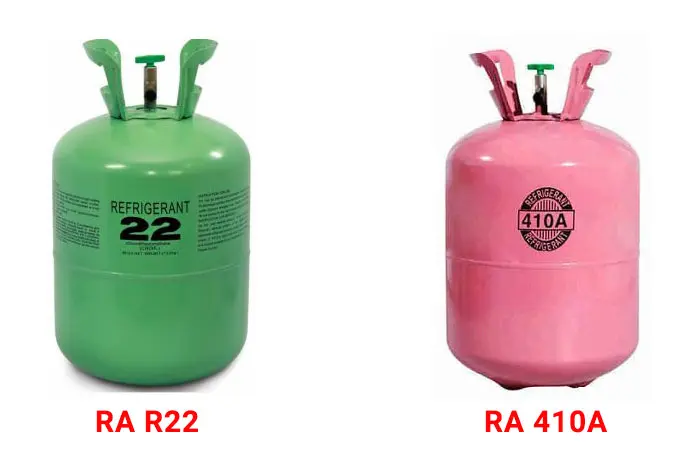 2 loại gas phổ biến dùng để bơm gas máy lạnh