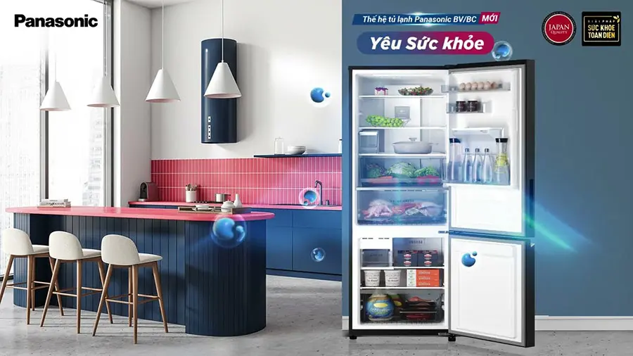 Tủ lạnh Panasonic không ngừng cải tiến công nghệ sản phẩm