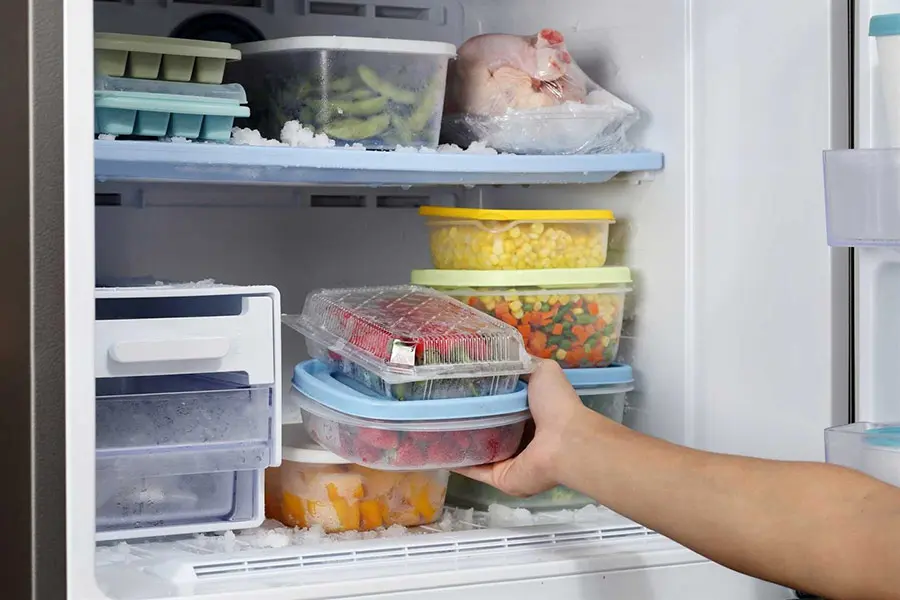 Tủ lạnh chạy hoặc ngắt liên tục làm thực phẩm bảo quản không chất lượng