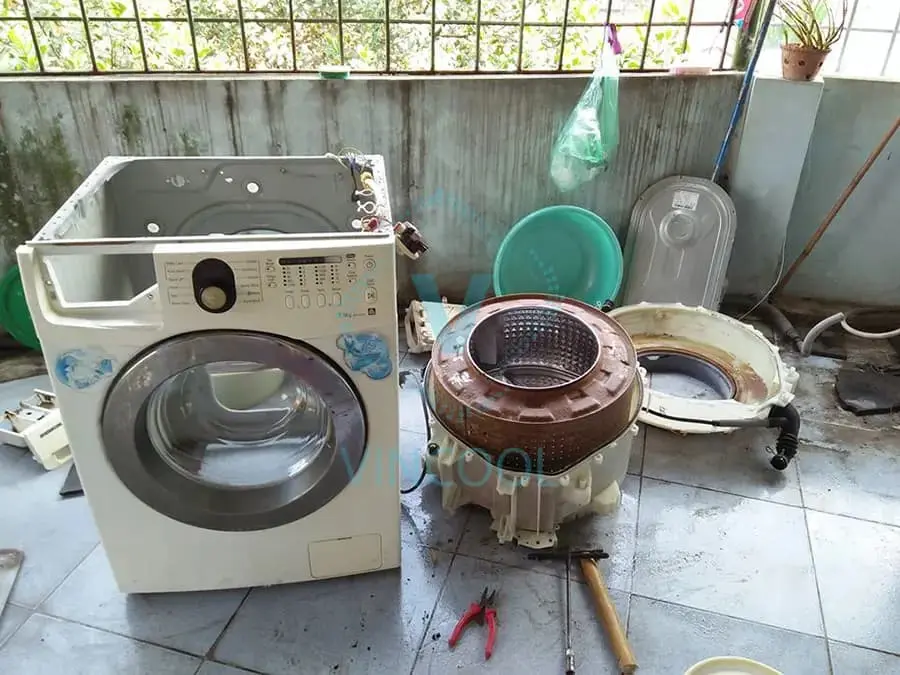 Vincool giúp khách hàng khắc phục triệt để mọi vấn đề hư hỏng của máy giặt