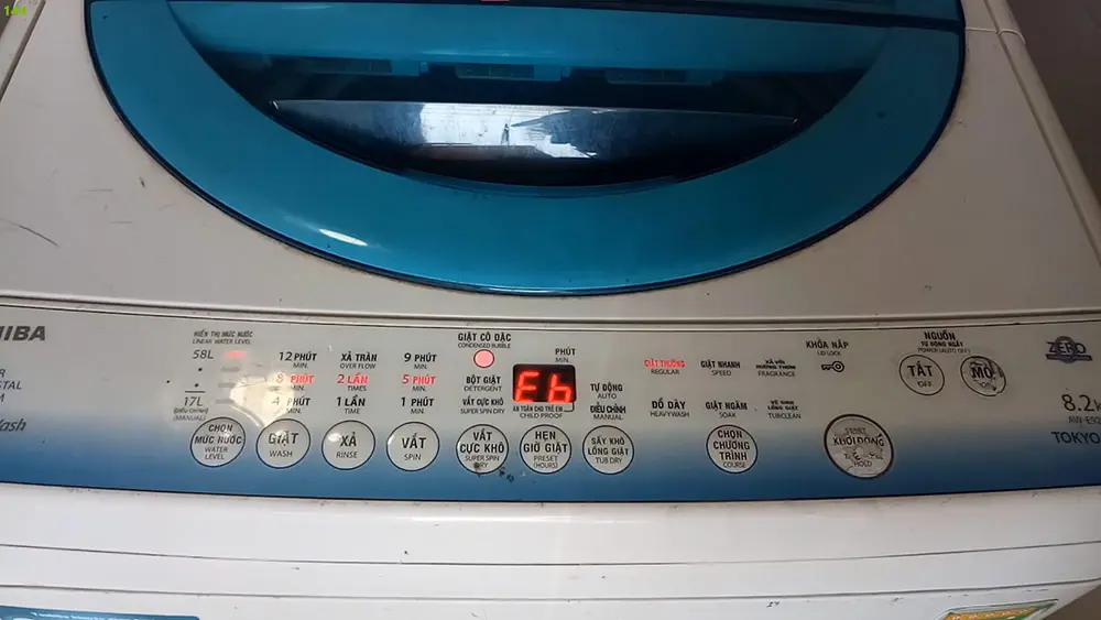 Máy giặt Toshiba báo lỗi E6