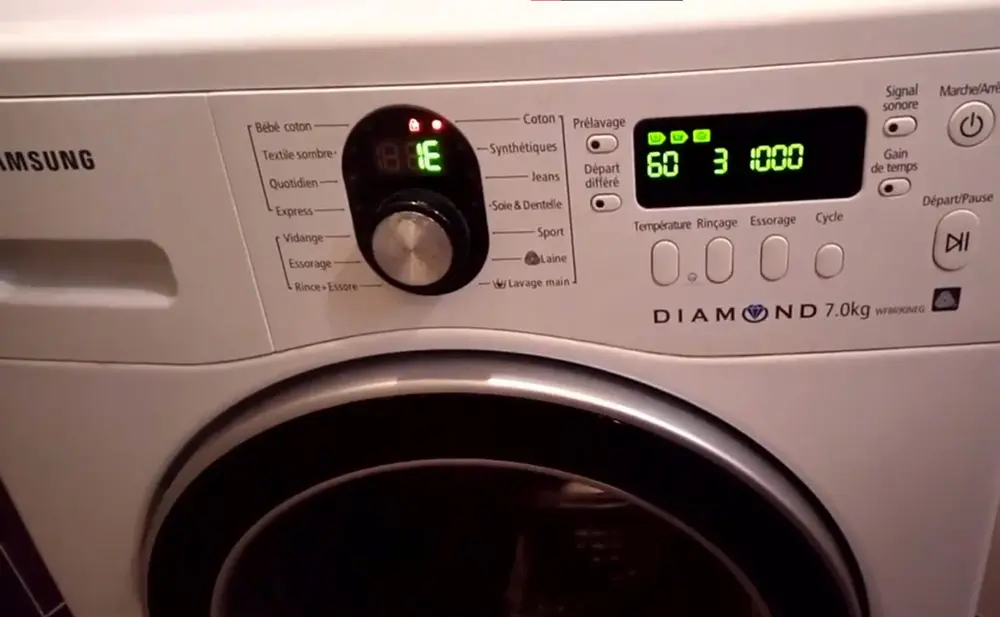Vì sao máy giặt Samsung báo lỗi OE? Cách sửa thế nào?