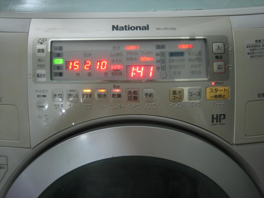 Bảng mã lỗi máy giặt National nội địa