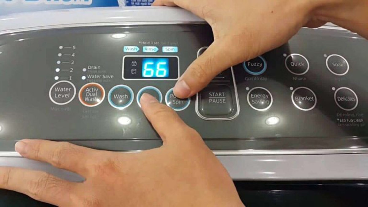 Nên hay không nên sửa máy giặt Sharp tại nhà bằng nút Reset?