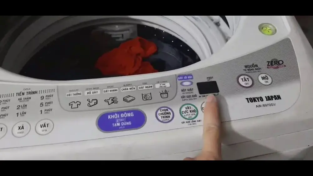 Tìm hiểu lỗi E1 của máy giặt Toshiba là lỗi gì