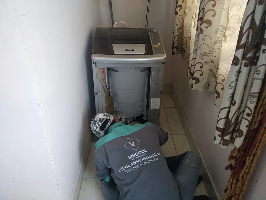 Điện lạnh Vincool sửa máy giặt National tận nhà uy tín giá rẻ