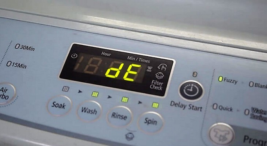 Nguyên nhân và cách sửa máy giặt đang giặt báo lỗi và dừng hoạt động