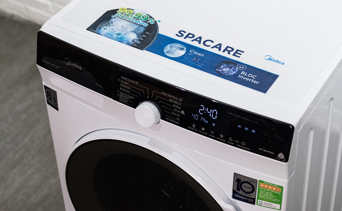 Sửa máy giặt Media với mã lỗi máy giặt lồng ngang và lồng đứng