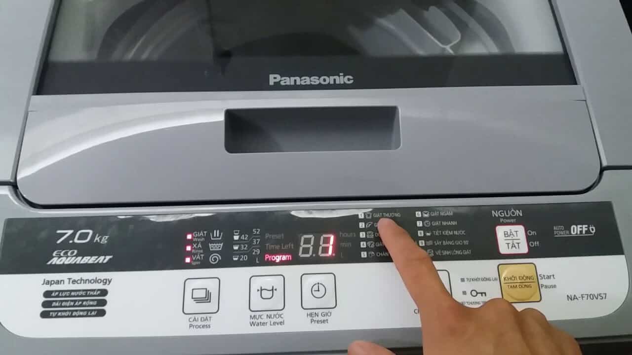Tổng hợp cách sửa máy giặt Panasonic với các lỗi phổ biến nhất