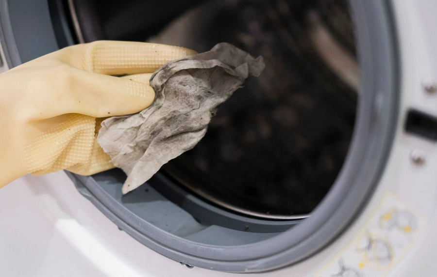 Chi tiết cách tháo lắp gioăng cao su cửa máy giặt an toàn