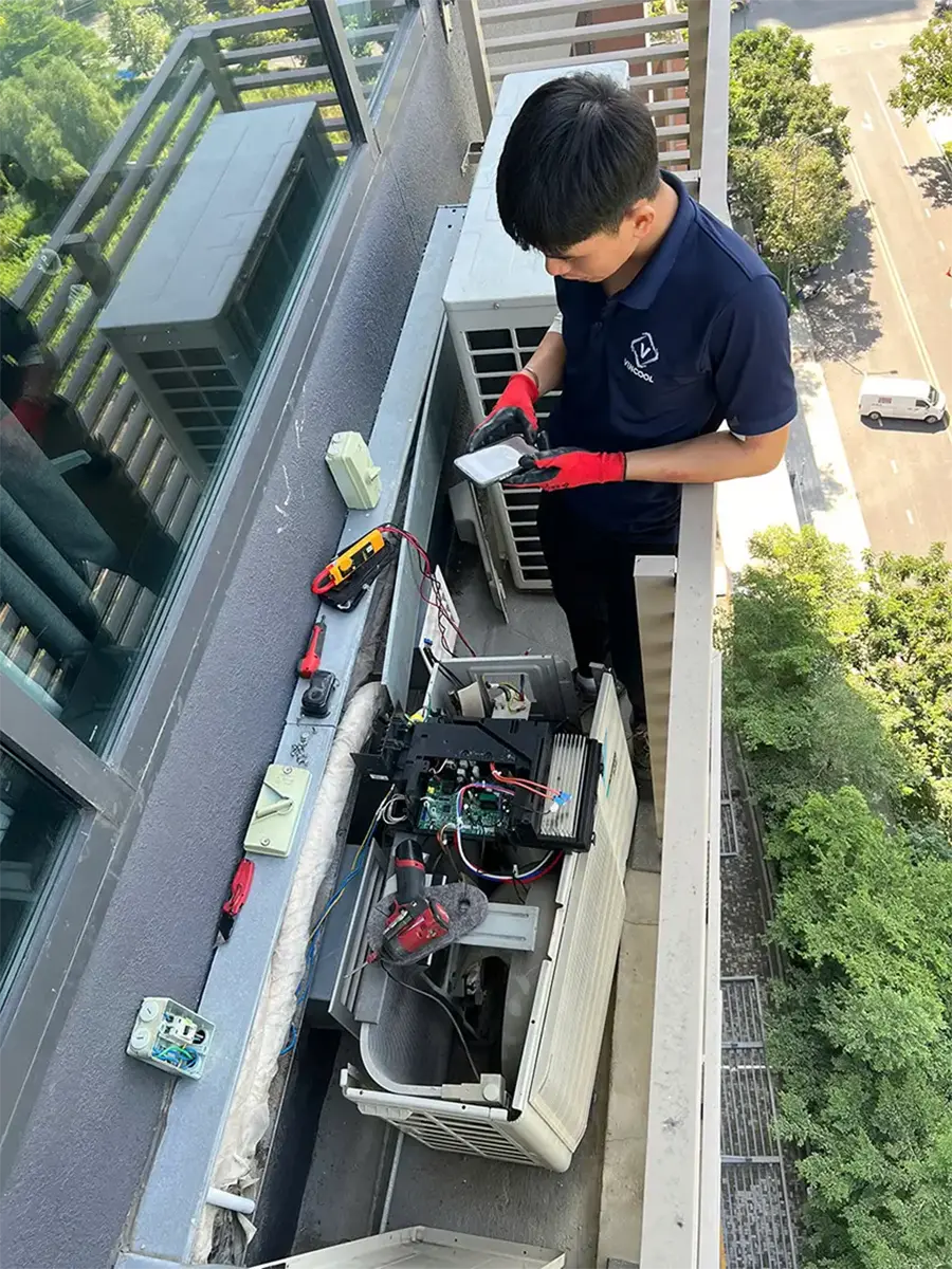 Dịch vụ sửa máy lạnh Điện lạnh Vincool tại Tp HCM