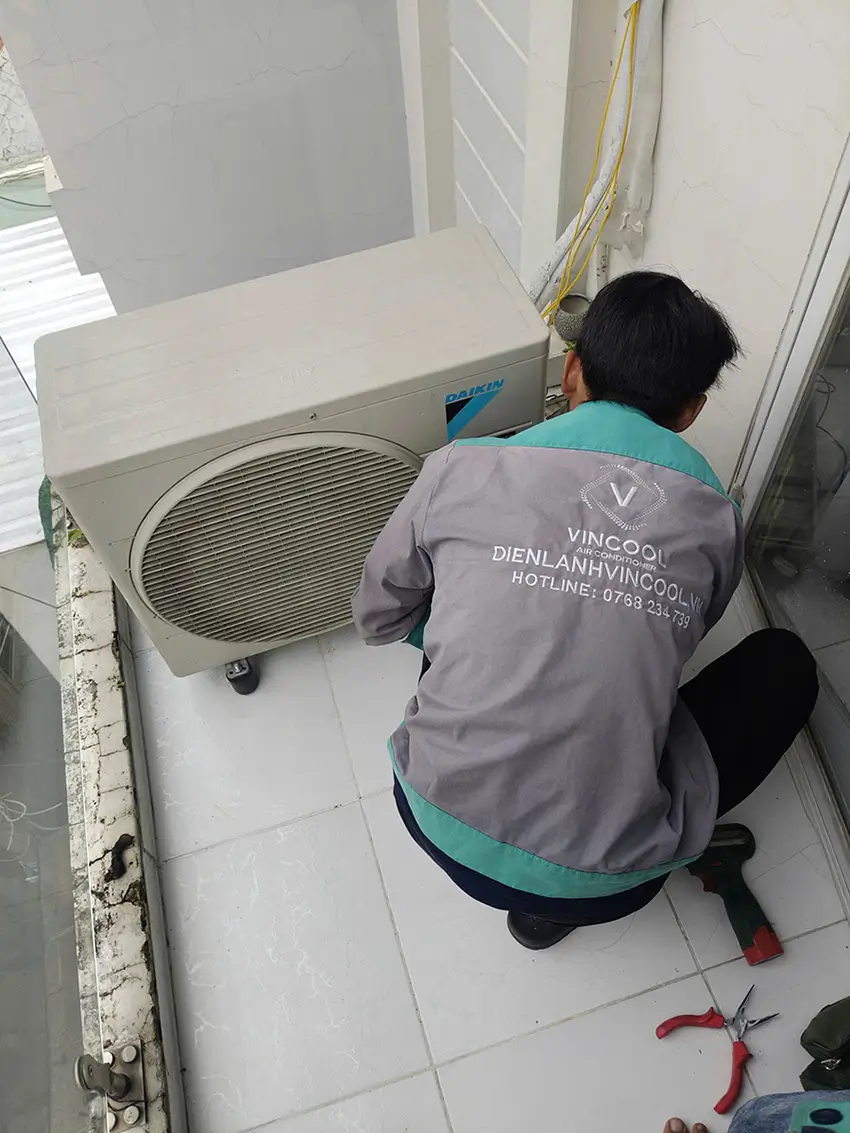 Điện Lạnh Vincool hỗ trợ sửa máy lạnh nhanh chóng tại Tp HCM