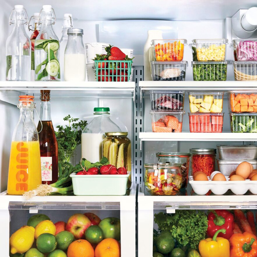 Sắp xếp thực phẩm hợp lý