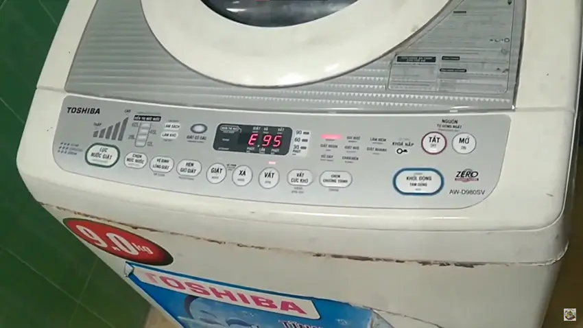 Phòng ngừa lỗi E95 máy giặt Toshiba dễ dàng và hiệu quả