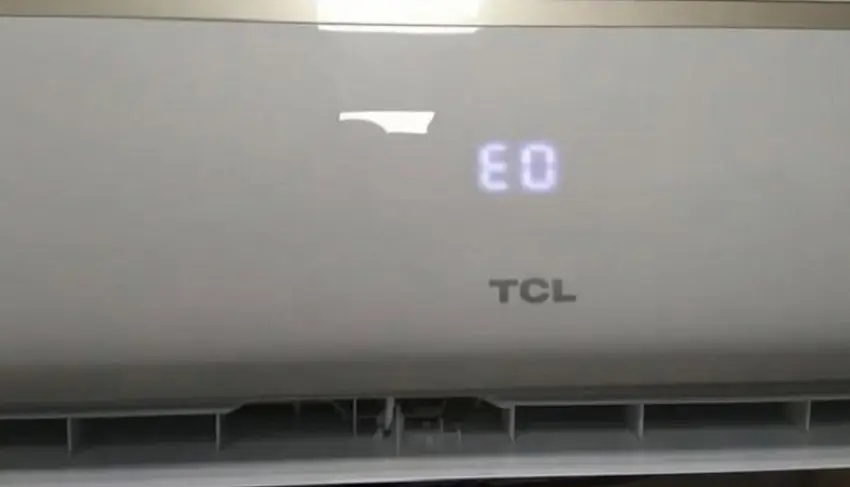 Máy lạnh TCL báo lỗi E0: Nguyên nhân và cách khắc phục