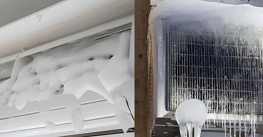 Điều hoà bị đóng đá: Nguyên nhân và cách khắc phục hiệu quả