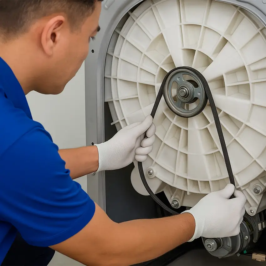 Bạn nên nhờ kỹ thuật viên chuyên môn thực hiện thay dây Curoa