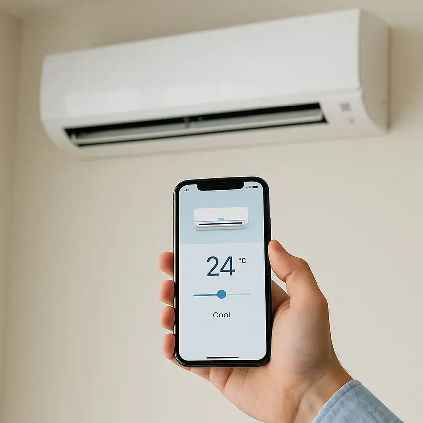 Điều khiển qua ứng dụng điện thoại