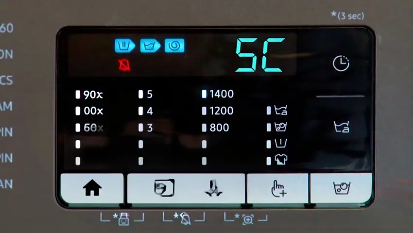 Cách tự kiểm tra và sửa lỗi 5C máy giặt Samsung tại nhà