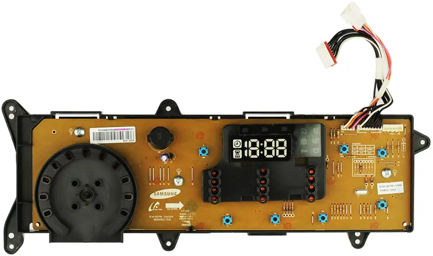 Cách tự kiểm tra và sửa lỗi 5C máy giặt Samsung tại nhà Bo mạch điều khiển đang bị lỗi là nguyên nhân nghiêm trọng dẫn đến lỗi 5C
