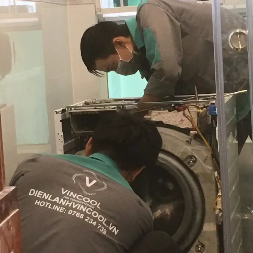 Điện lạnh Vincool cung cấp dịch vụ sửa máy giặt nhanh tại nhà