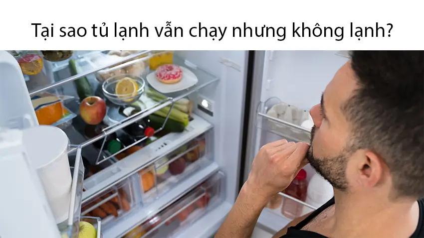 Vì sao tủ lạnh vẫn chạy nhưng không lạnh, cách khắc phục