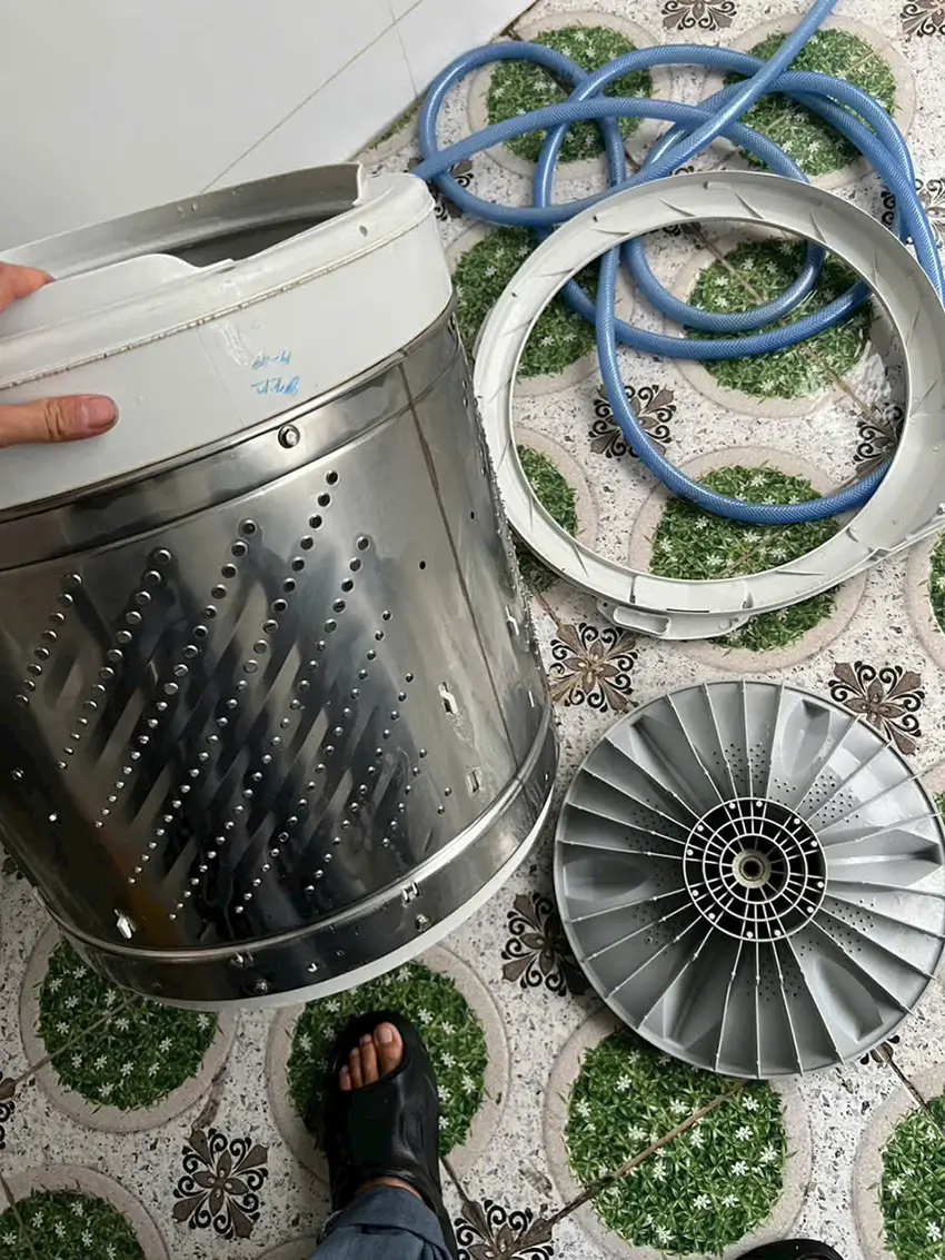 Giá vệ sinh máy giặt theo khối lượng và dòng máy