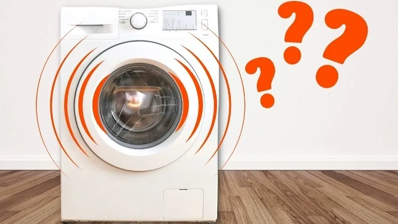 Máy giặt rung lắc là dấu hiệu cho thấy máy giặt cần được kiểm tra