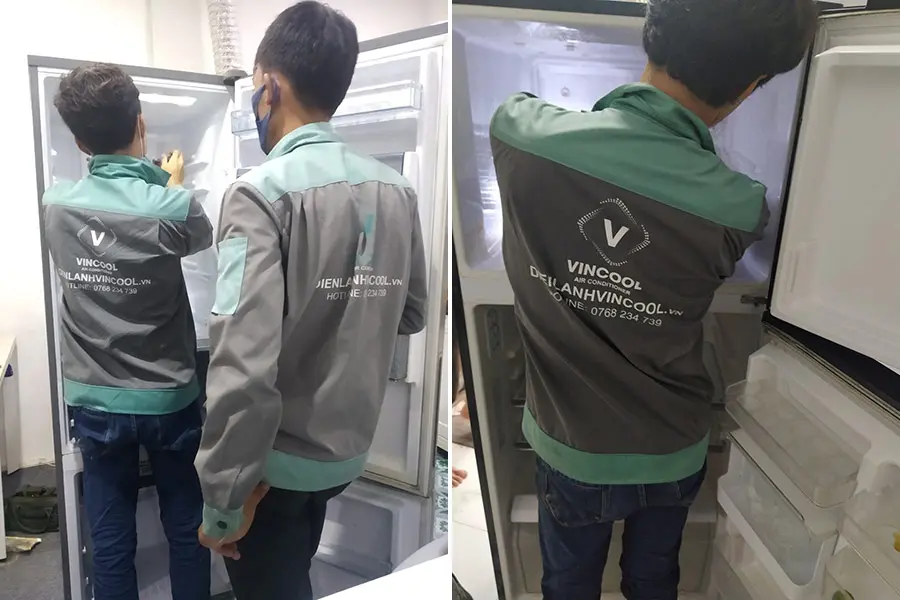 Nhân viên Vincool có mặt nhanh chóng - kiểm tra - chuẩn đoán lỗi