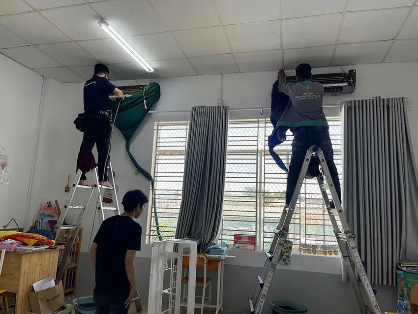 Cách vệ sinh máy lạnh Aqua sạch sâu tại nhà