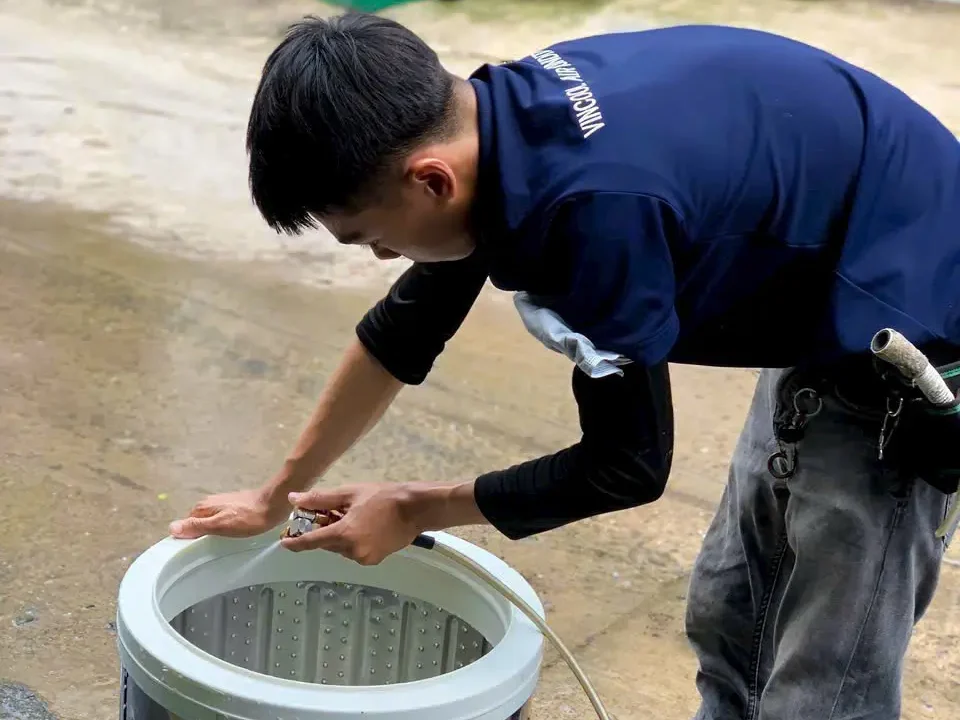 Vệ sinh máy giặt Quận 3