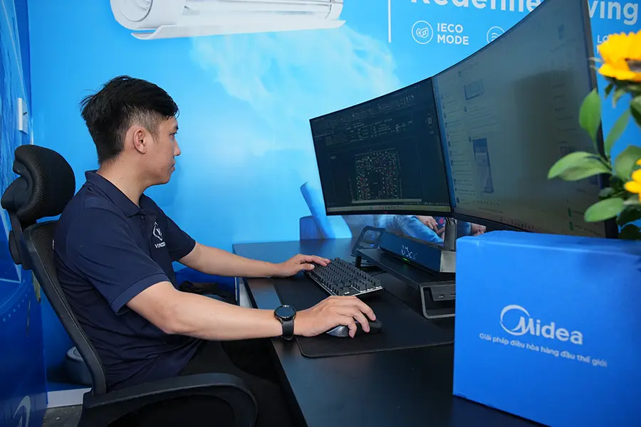 Tiếp nhận - Trao đổi - Tư vấn khách hàng - Vincool