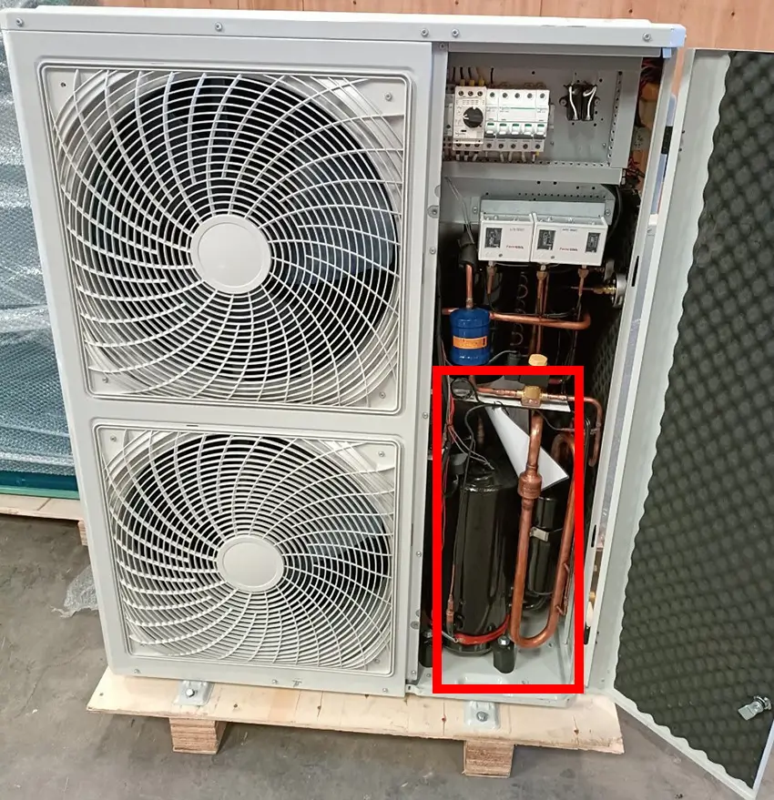Máy lạnh không lạnh có thể do máy nén bị hỏng