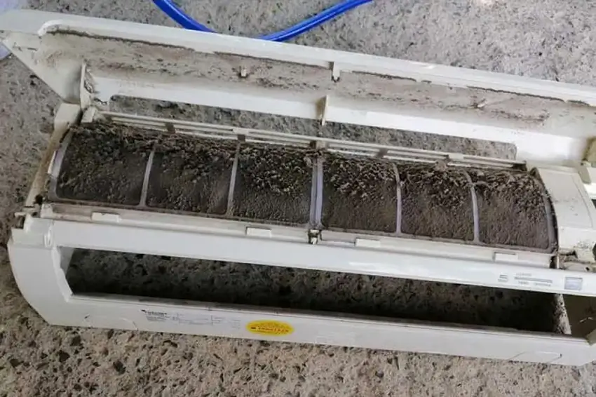 Quạt dàn lạnh bị bẩn