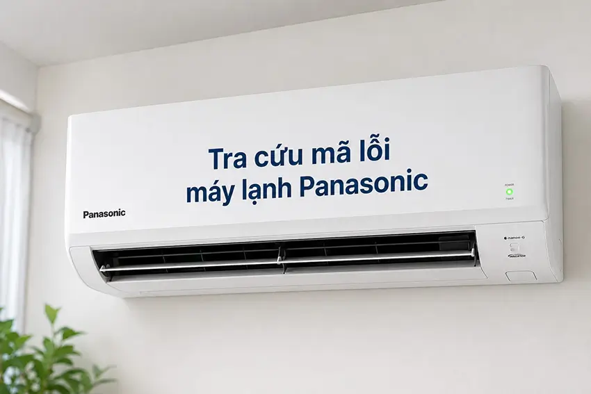 Mã lỗi máy lạnh Panasonic đầy đủ và cách xử lý