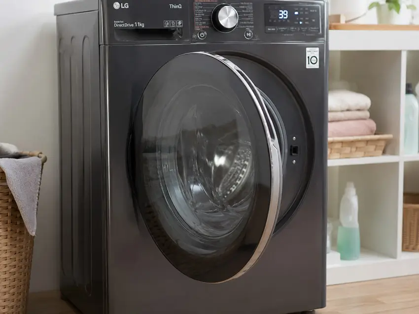 Cửa máy chưa đóng kín là nguyên nhân phổ biến khiến máy giặt LG không bấm được nút start