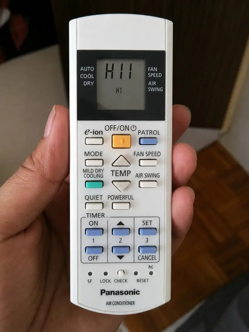 Máy lạnh Panasonic báo lỗi H11 do đâu? Hướng dẫn kiểm tra