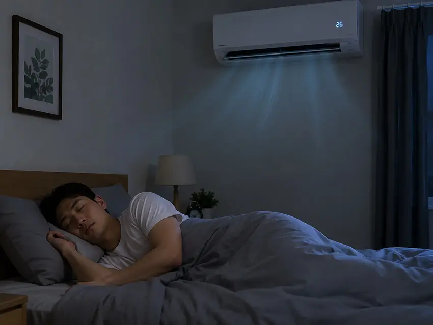 Phòng kín máy lạnh có thiếu oxy không? Giải đáp chi tiết Ngủ máy lạnh không làm thiếu oxy đến mức gây ngạt