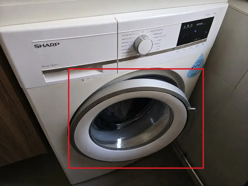 Lỗi E2 máy giặt Sharp là gì? Nguyên nhân và cách xử lý Nắp máy hoặc cửa chưa đóng kín